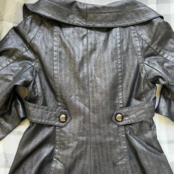 BYRON LARS GREY STRIPPED JACKET SIZE 6 - Picture 5 of 10